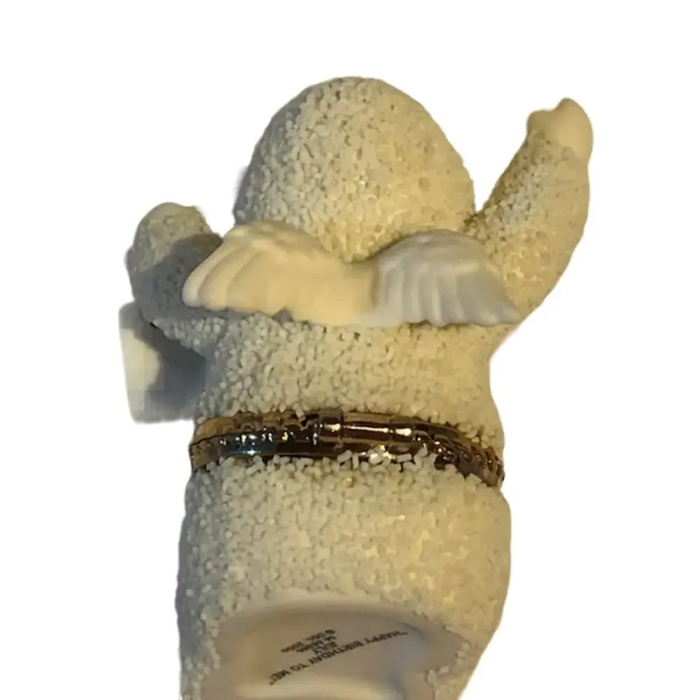 Department 56 Snowbabies Happy Birthday to Me July Birthstone Figurine